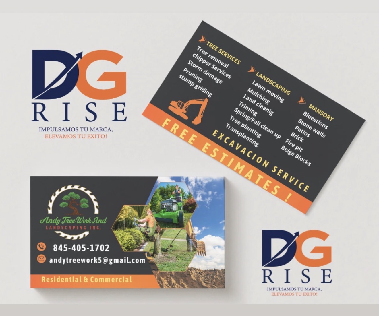 Graphic Design & Branding services from DG RISE Marketing